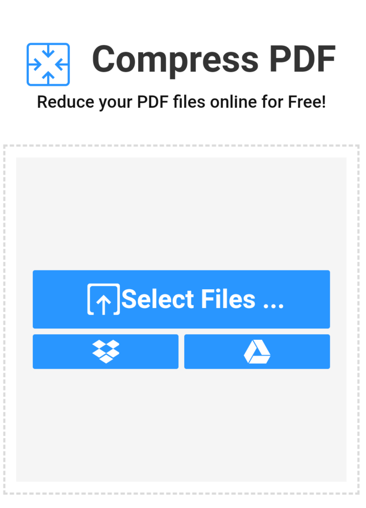 Compress and split PDF tool 